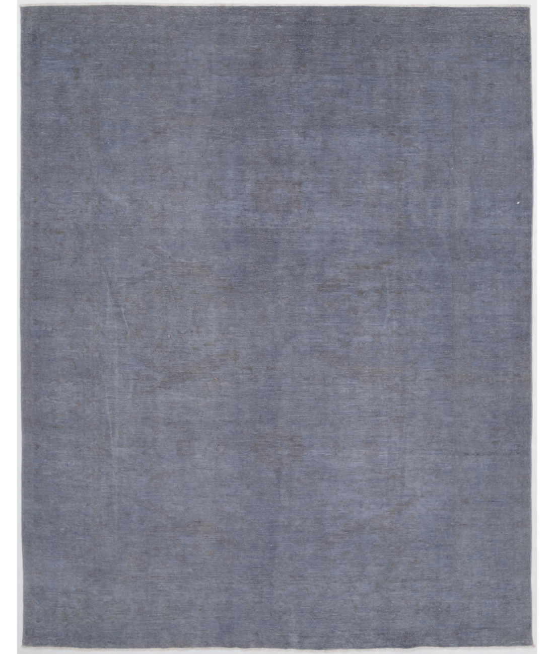 Hand Knotted Overdye Wool Rug  - 8&#39; 9&quot; X 11&#39; 0&quot;