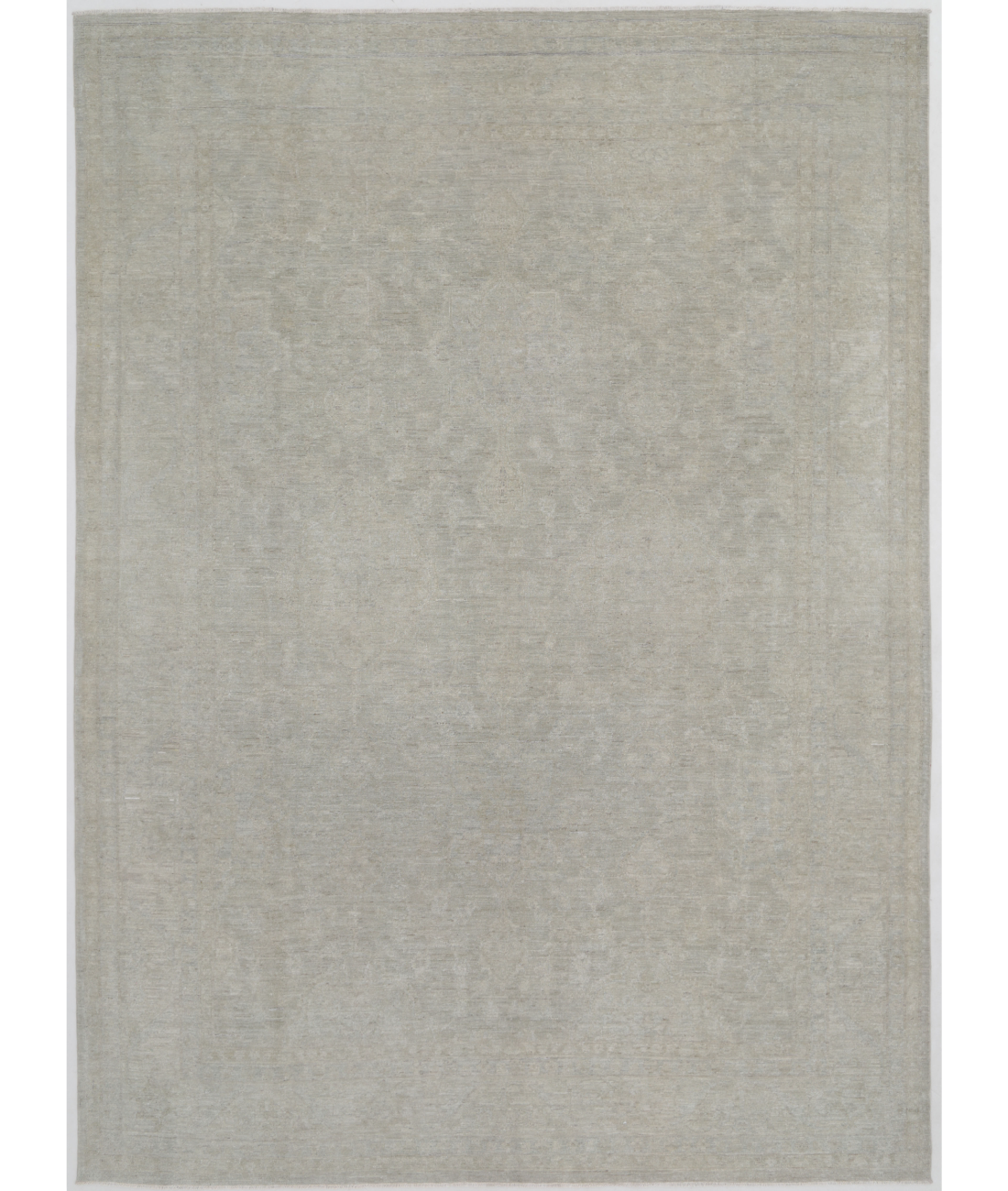 Hand Knotted Overdye Wool Rug  - 8&#39; 9&quot; X 12&#39; 4&quot;