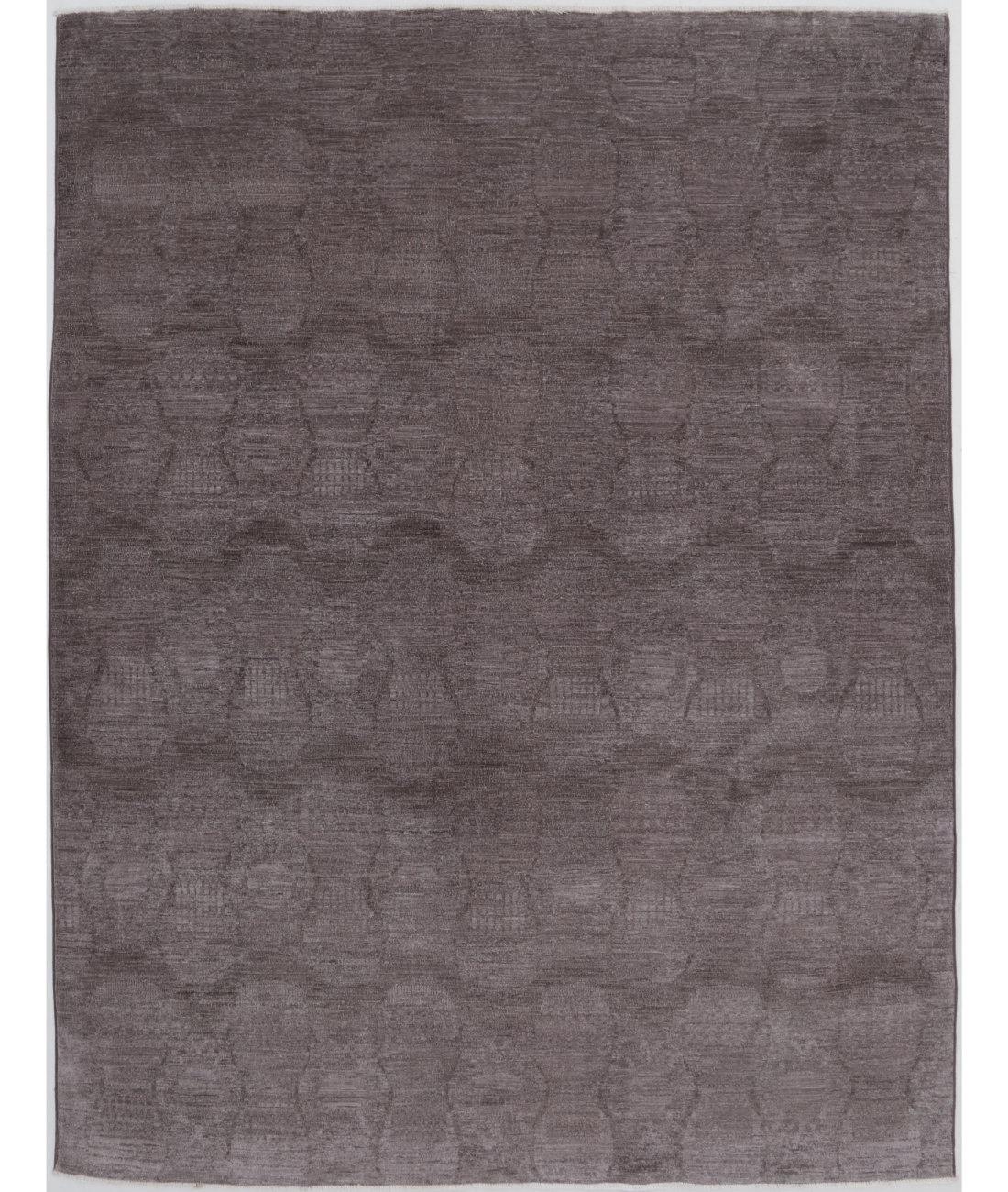 Hand Knotted Overdye Wool Rug  - 6&#39; 2&quot; X 8&#39; 3&quot;