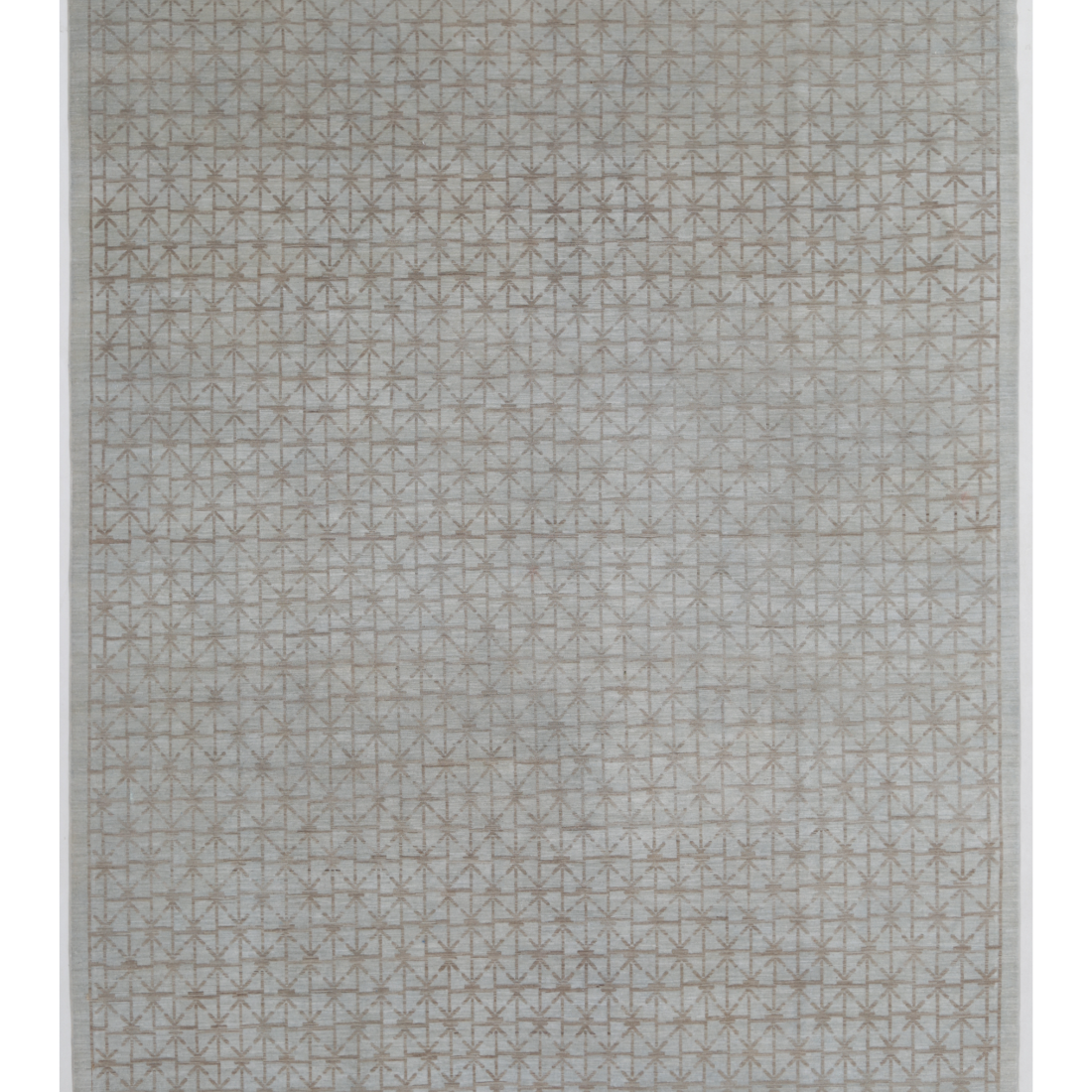 Hand Knotted Overdye Wool Rug  - 7' 11" X 10' 8"
