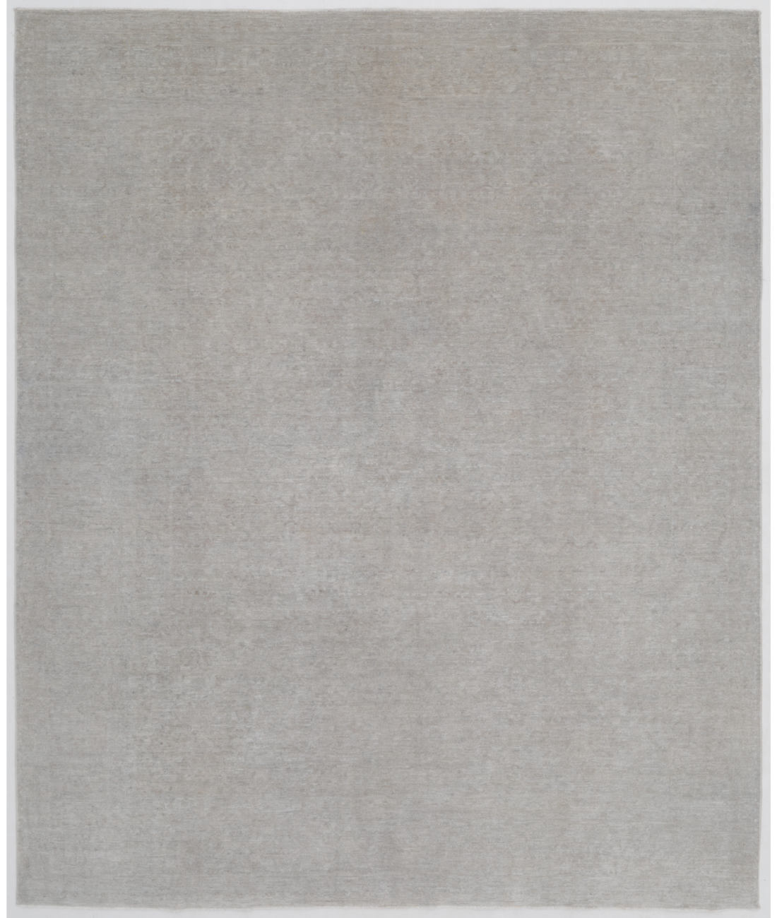 Hand Knotted Overdye Wool Rug  - 7' 9" X 9' 4"