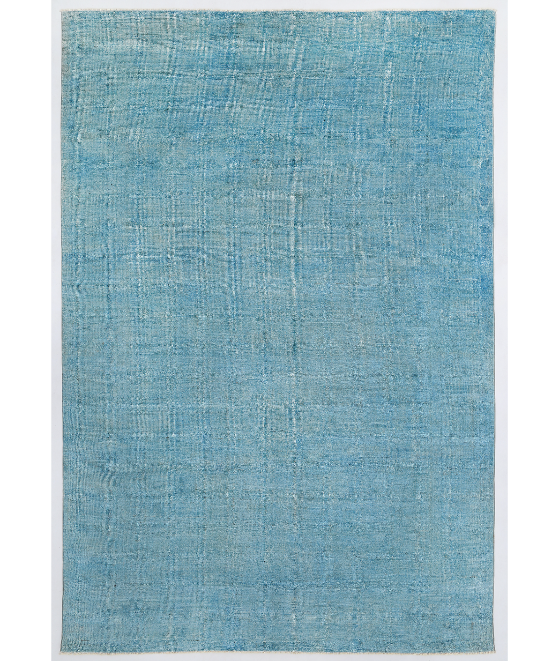 Hand Knotted Overdye Wool Rug  - 6&#39; 6&quot; X 9&#39; 7&quot;