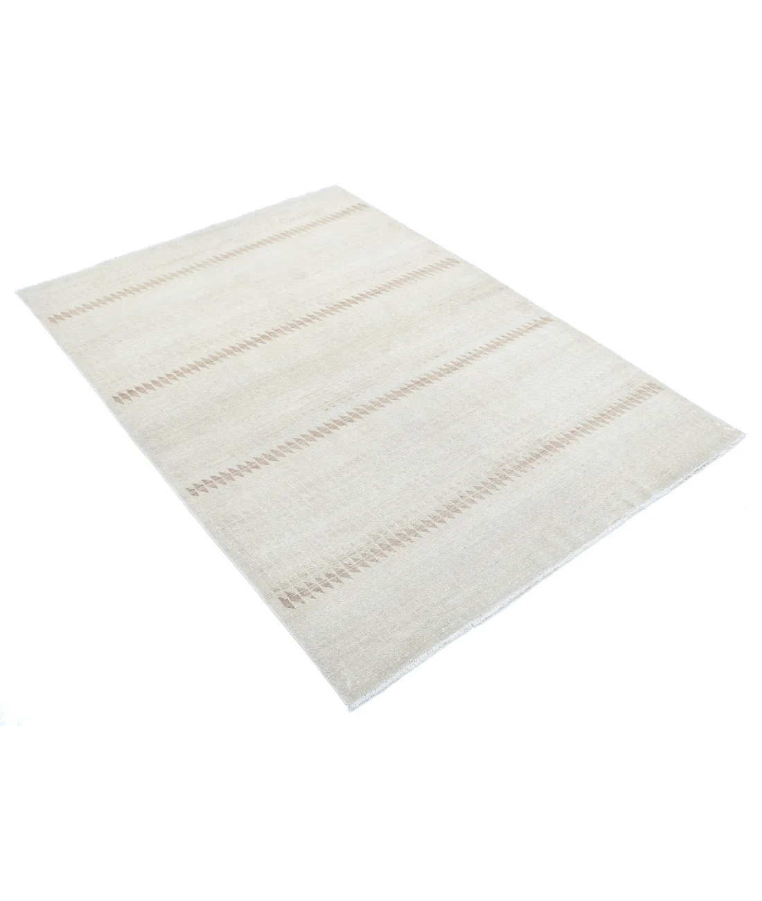 Alfombra de lana Serenity Artemix anudada a mano - 3'11'' x 5'7''