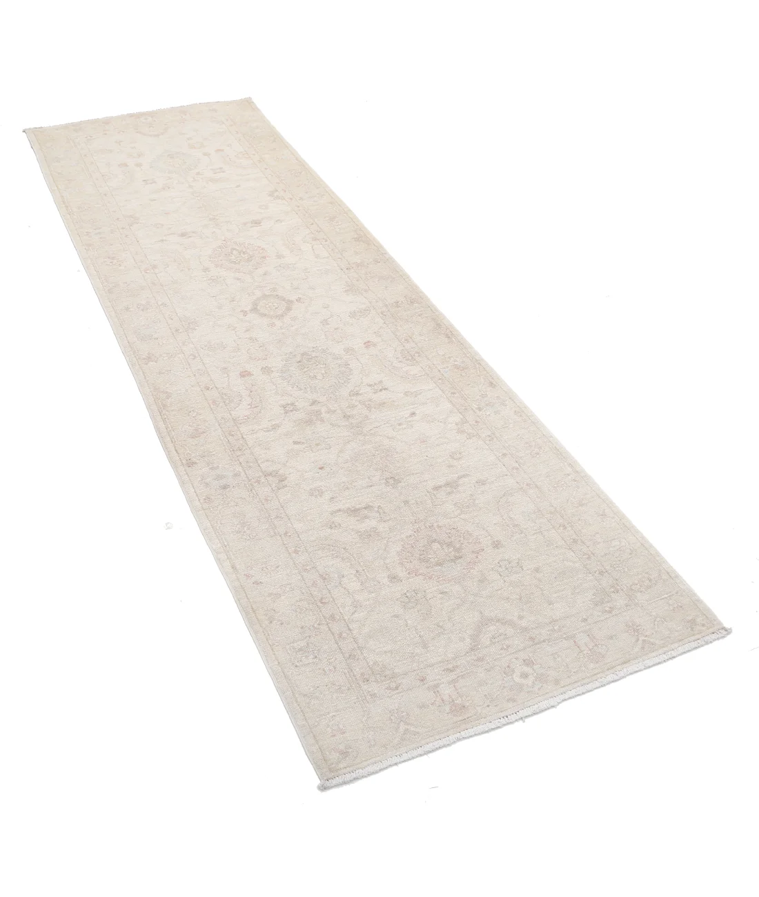 Hand Knotted Serenity Wool Rug - 2'7'' x 7'9''