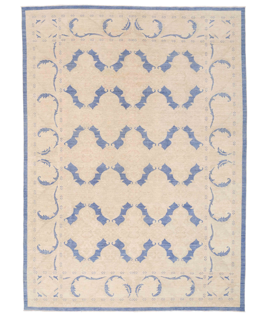 Hand Knotted Serenity Wool Rug  - 10' 3" X 14' 0"