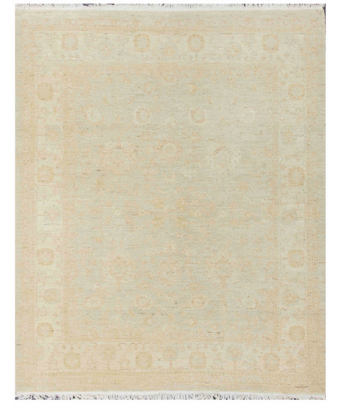 Hand Knotted Serenity Wool Rug  - 8&#39; 0&quot; X 9&#39; 11&quot;
