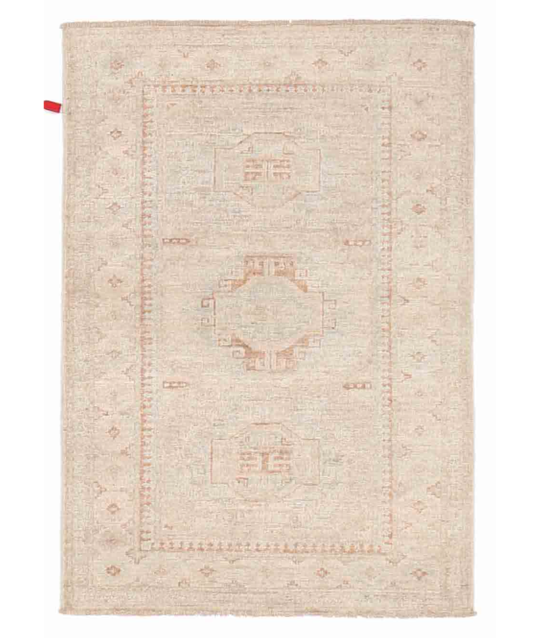 Hand Knotted Serenity Wool Rug  - 2&#39; 8&quot; X 3&#39; 8&quot;