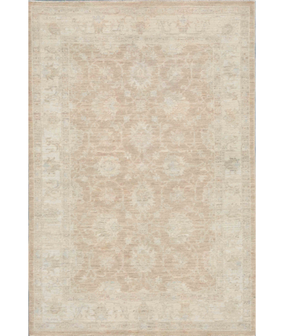 Hand Knotted Serenity Wool Rug  - 4' 1" X 6' 0"
