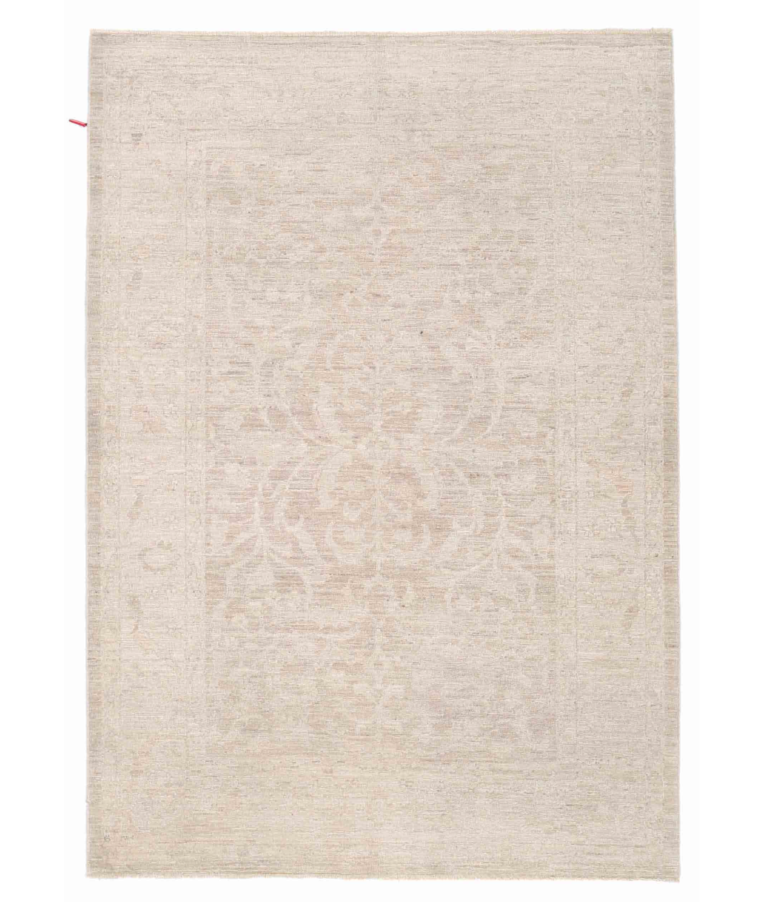 Hand Knotted Serenity Wool Rug  - 4' 0" X 5' 8"