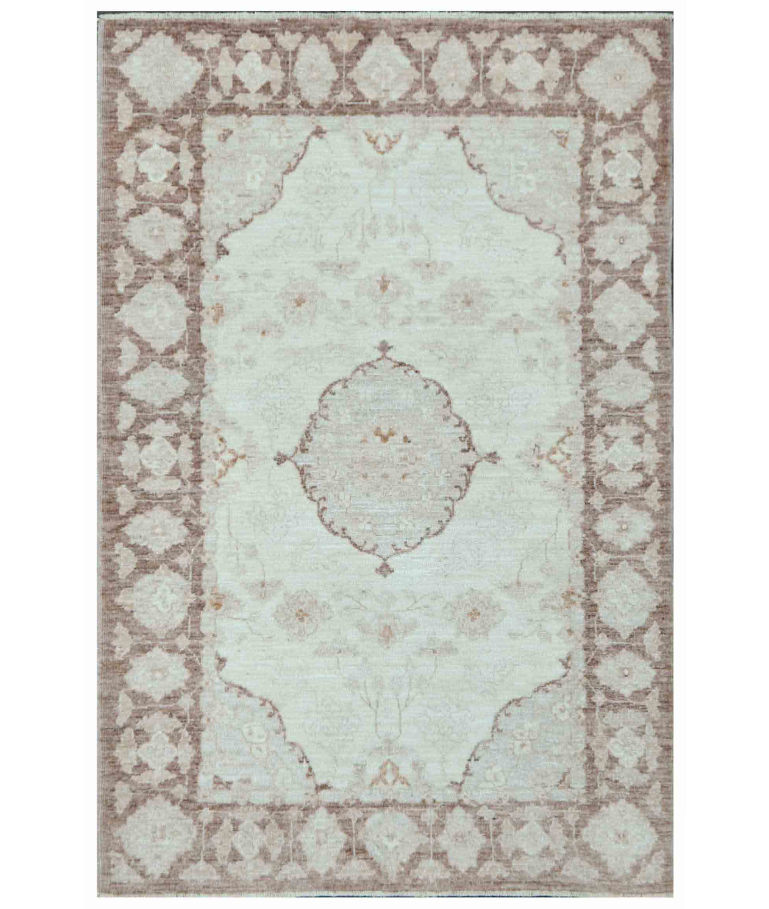 Hand Knotted Serenity Wool Rug  - 3' 10" X 5' 10"
