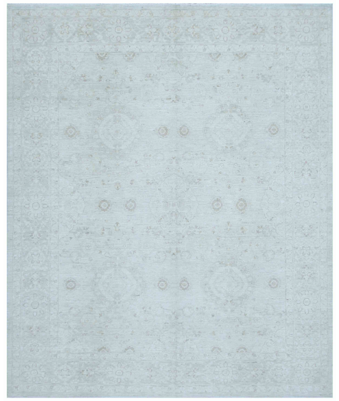 Hand Knotted Serenity Wool Rug  - 8' 1" X 9' 9"