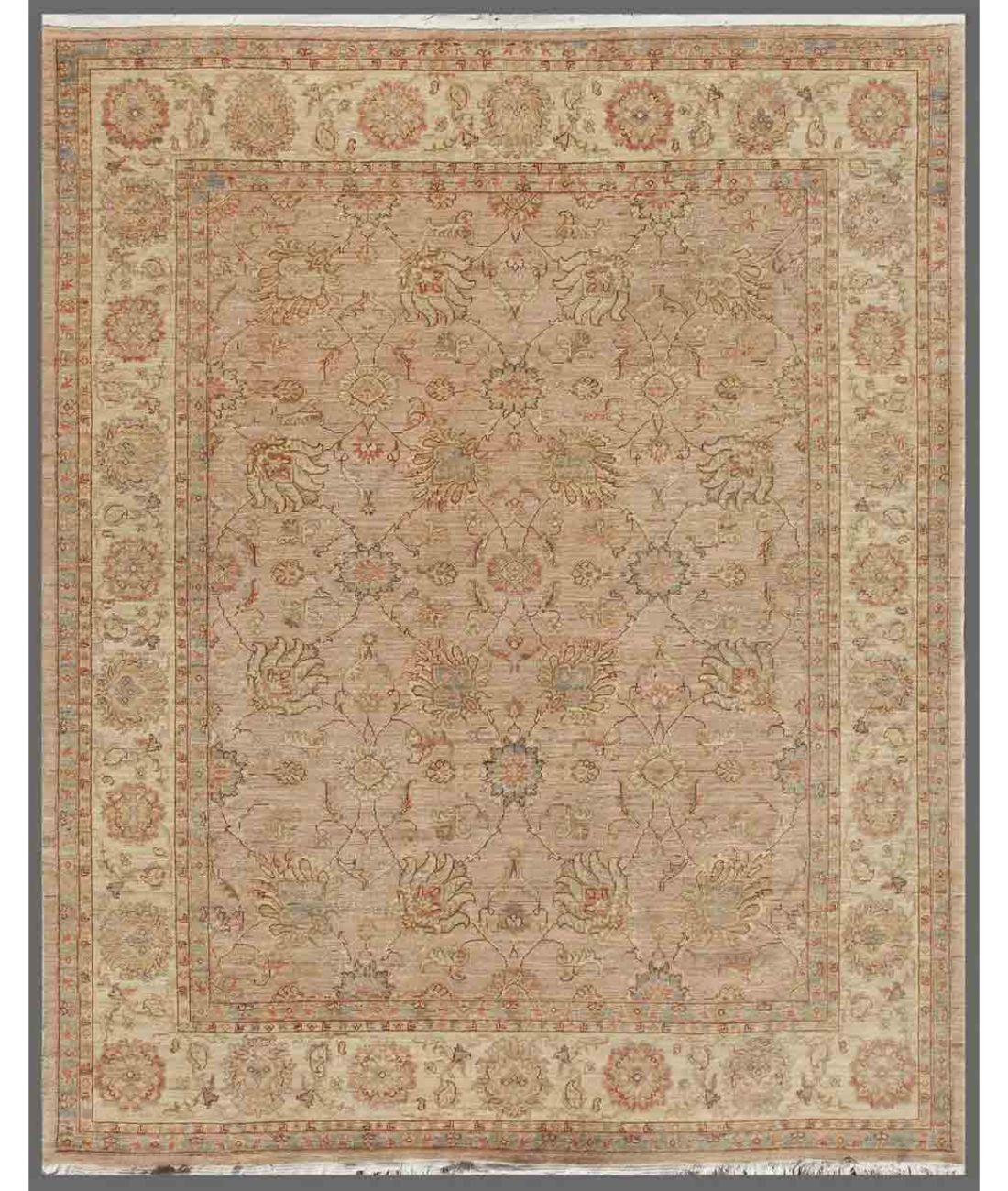 Hand Knotted Serenity Wool Rug  - 8&#39; 1&quot; X 9&#39; 8&quot;