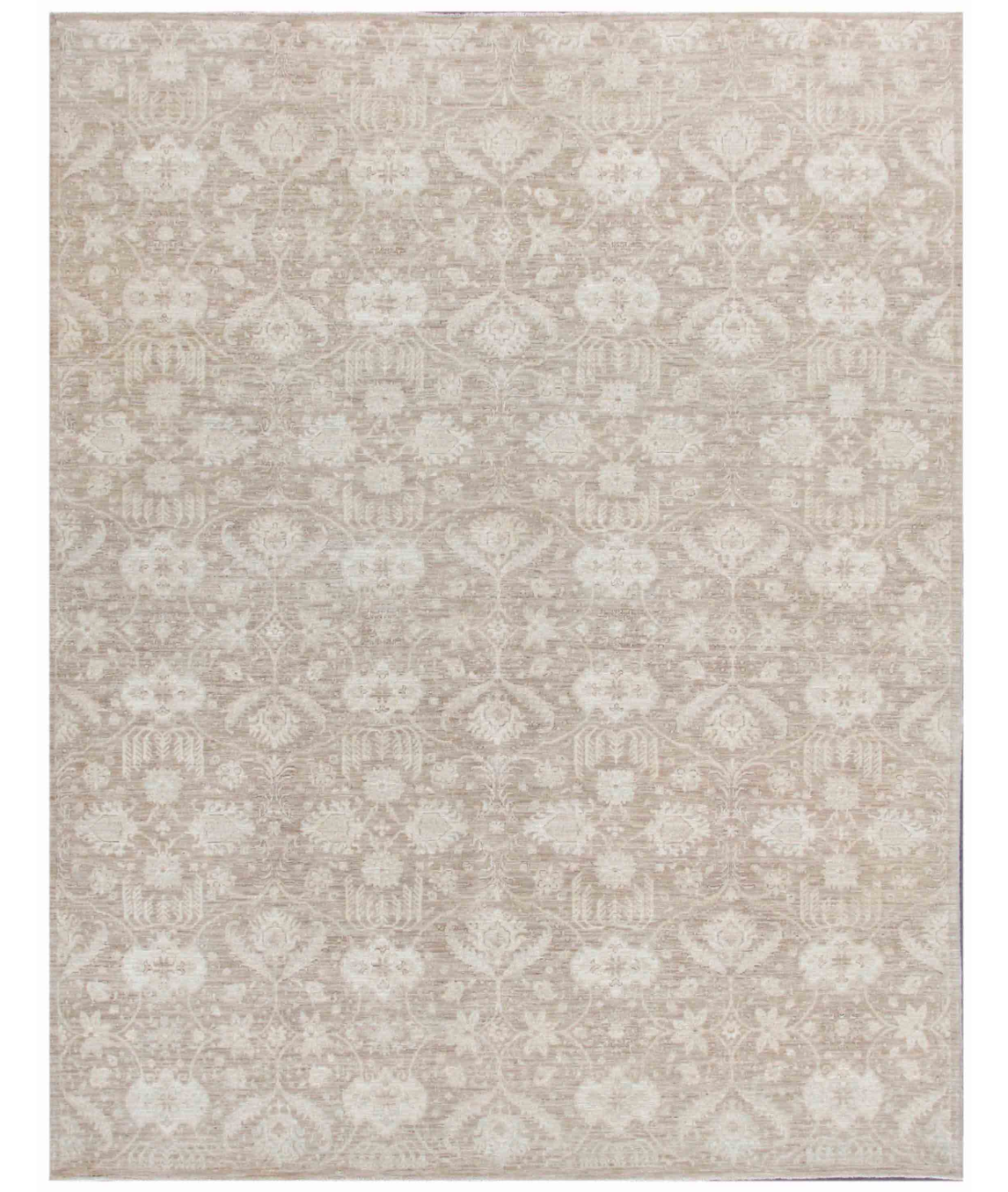 Hand Knotted Serenity Wool Rug  - 7&#39; 9&quot; X 9&#39; 8&quot;