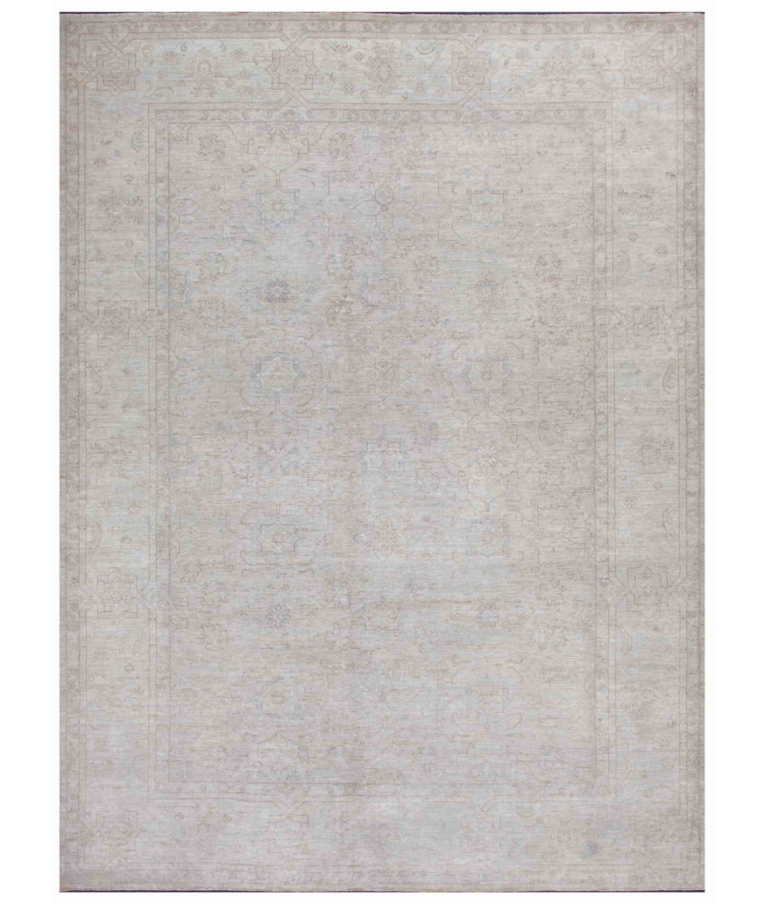 Hand Knotted Serenity Wool Rug  - 9' 9" X 13' 5"