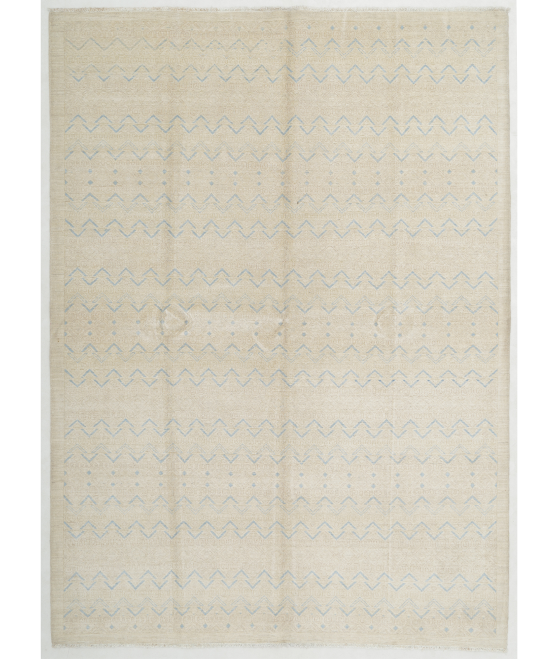 Hand Knotted Serenity Wool Rug  - 6' 4" X 8' 11"