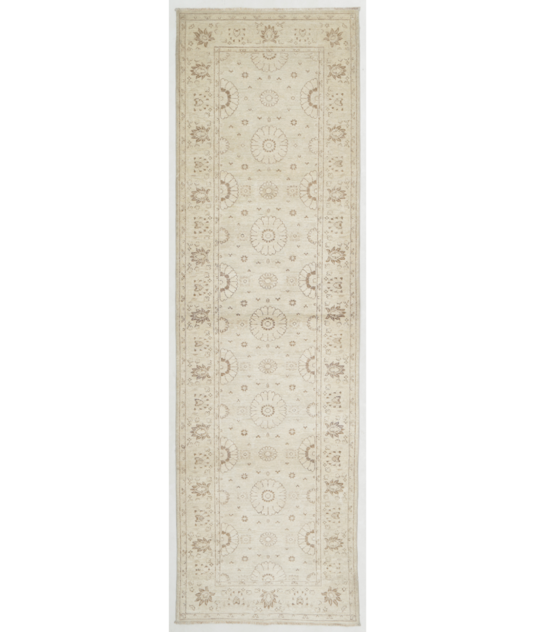 Hand Knotted Serenity Wool Rug  - 3&#39; 1&quot; X 10&#39; 8&quot;