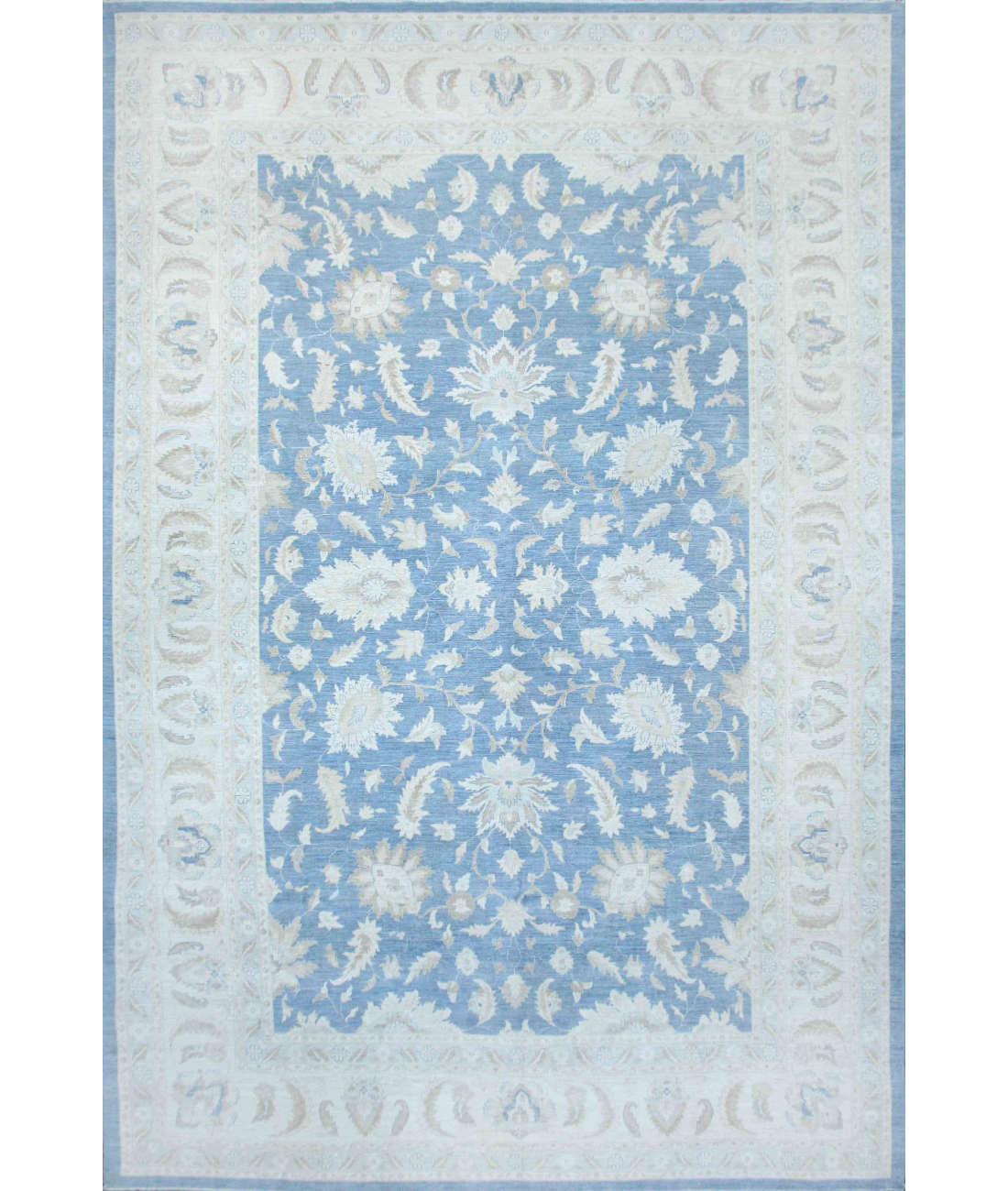 Hand Knotted Serenity Wool Rug  - 12&#39; 10&quot; X 19&#39; 10&quot;
