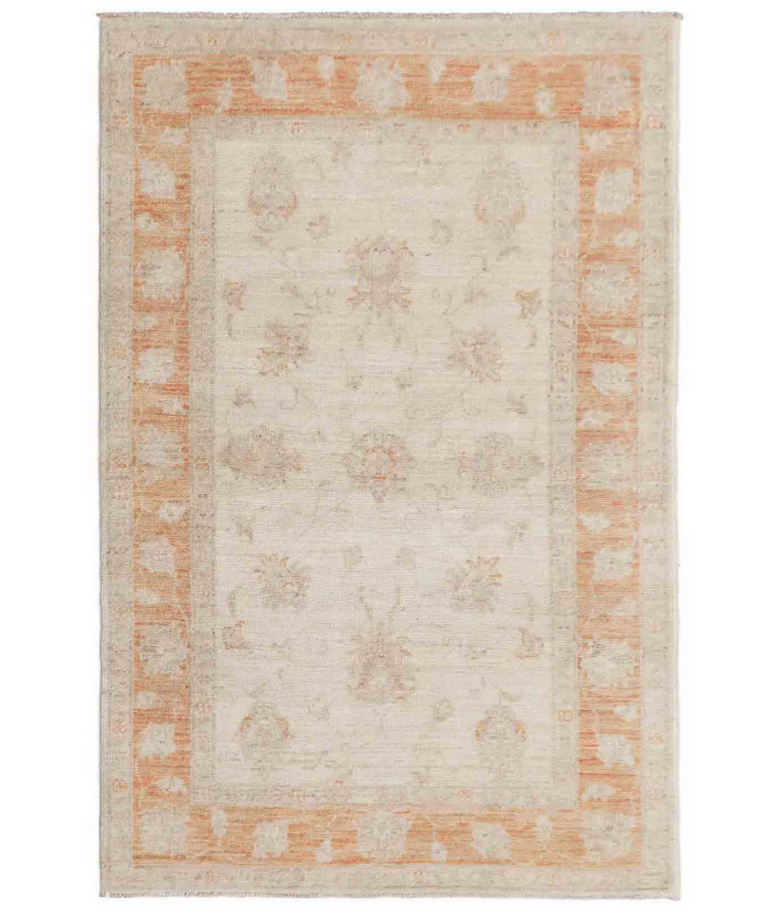 Hand Knotted Serenity Wool Rug  - 2' 7" X 3' 11"