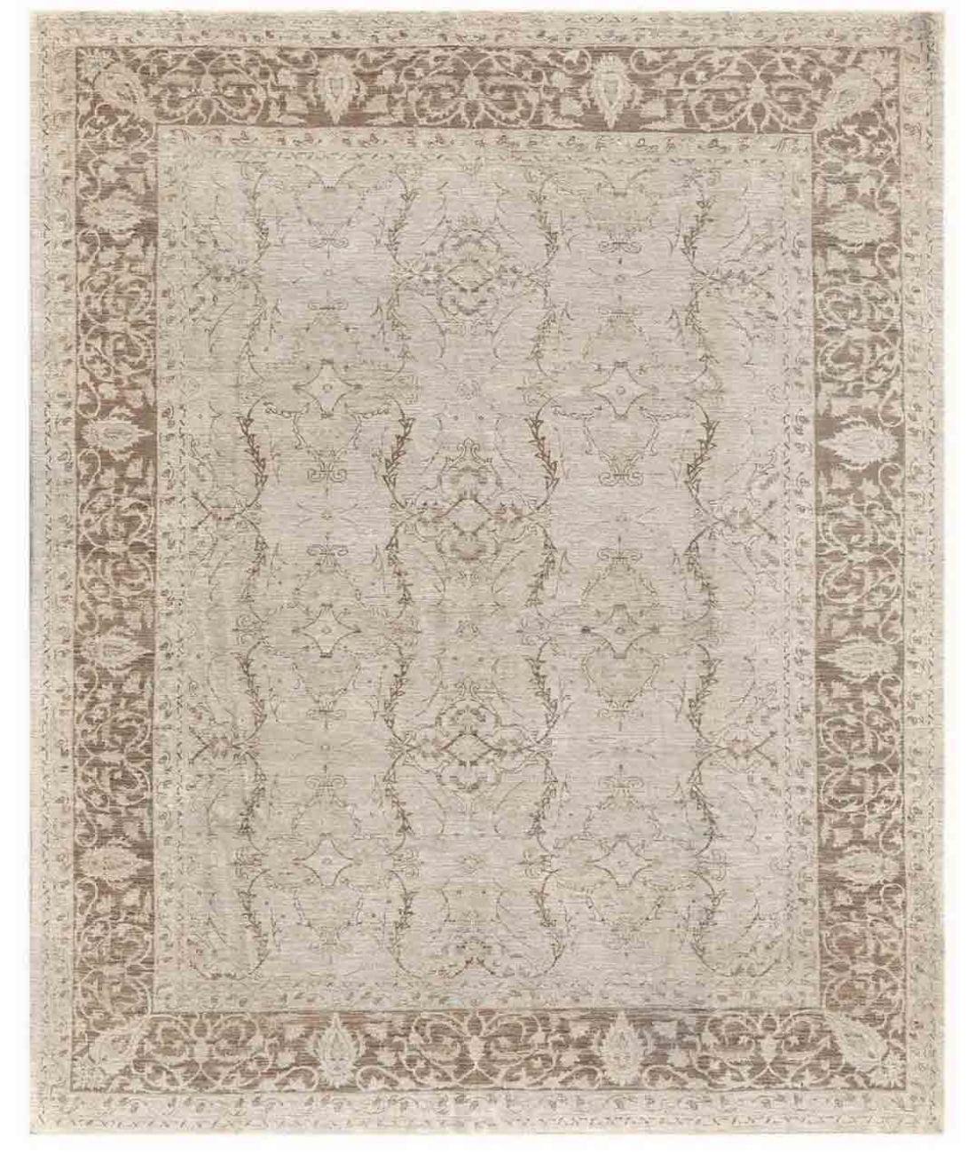 Hand Knotted Serenity Wool Rug  - 8' 1" X 9' 9"
