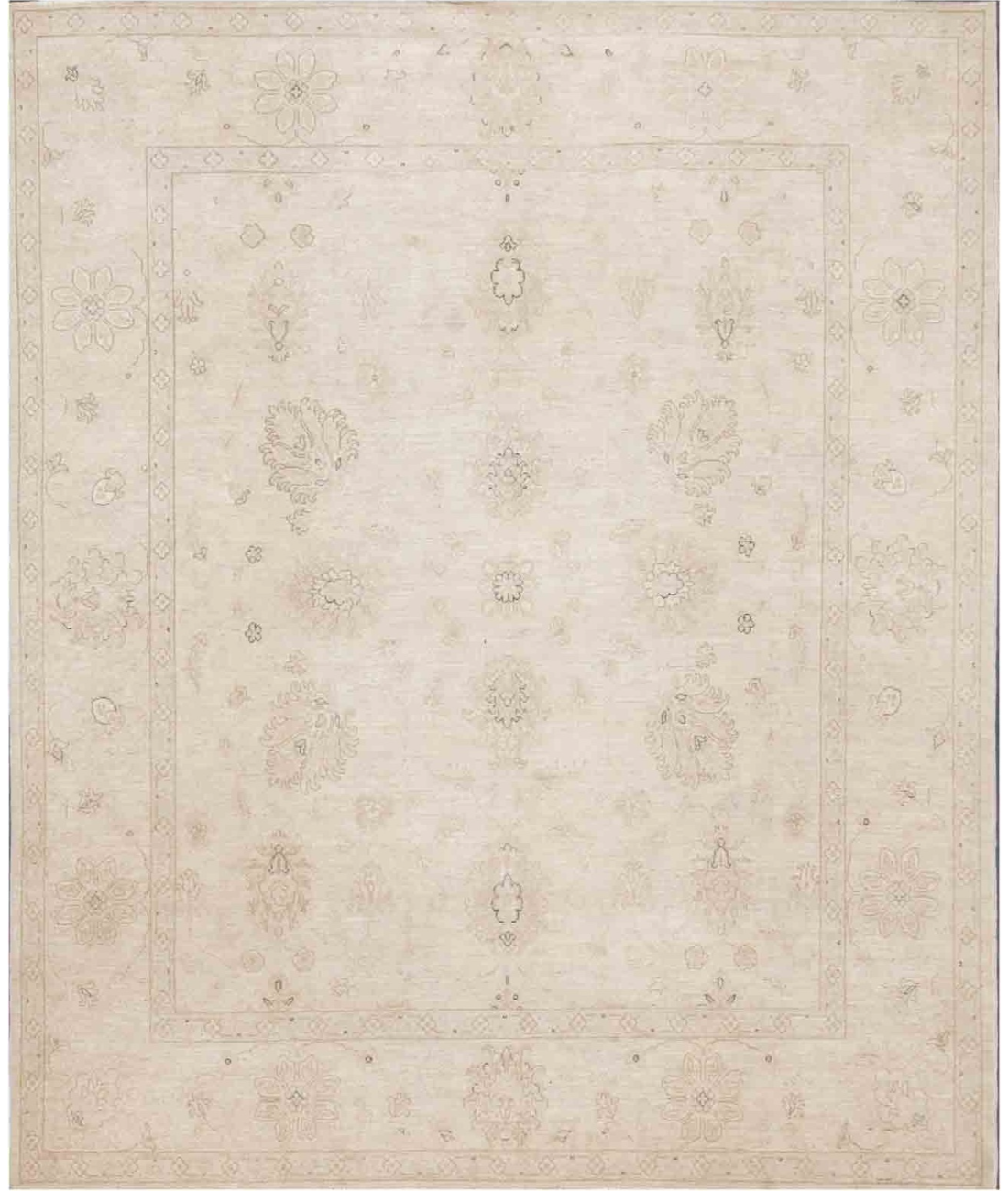 Hand Knotted Serenity Wool Rug  - 8' 2" X 9' 7"