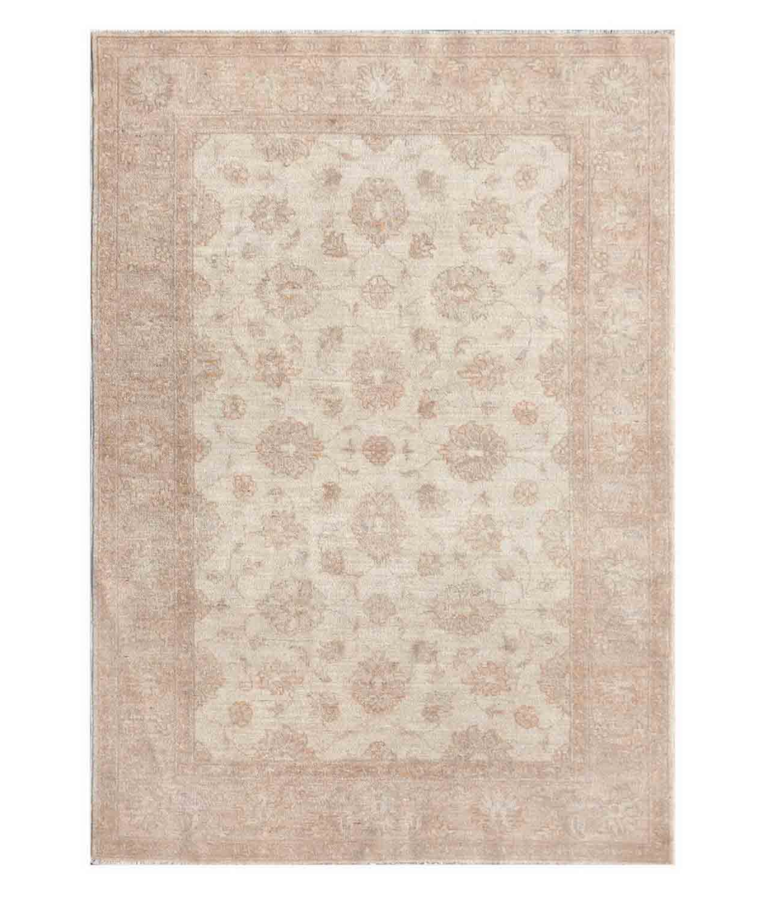 Hand Knotted Serenity Wool Rug  - 3' 11" X 5' 7"