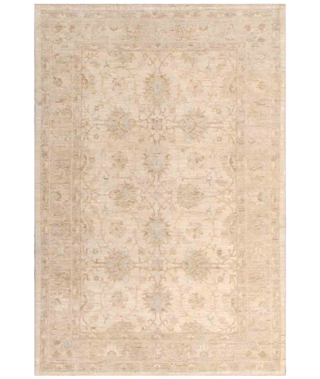 Hand Knotted Serenity Wool Rug  - 4&#39; 2&quot; X 6&#39; 1&quot;