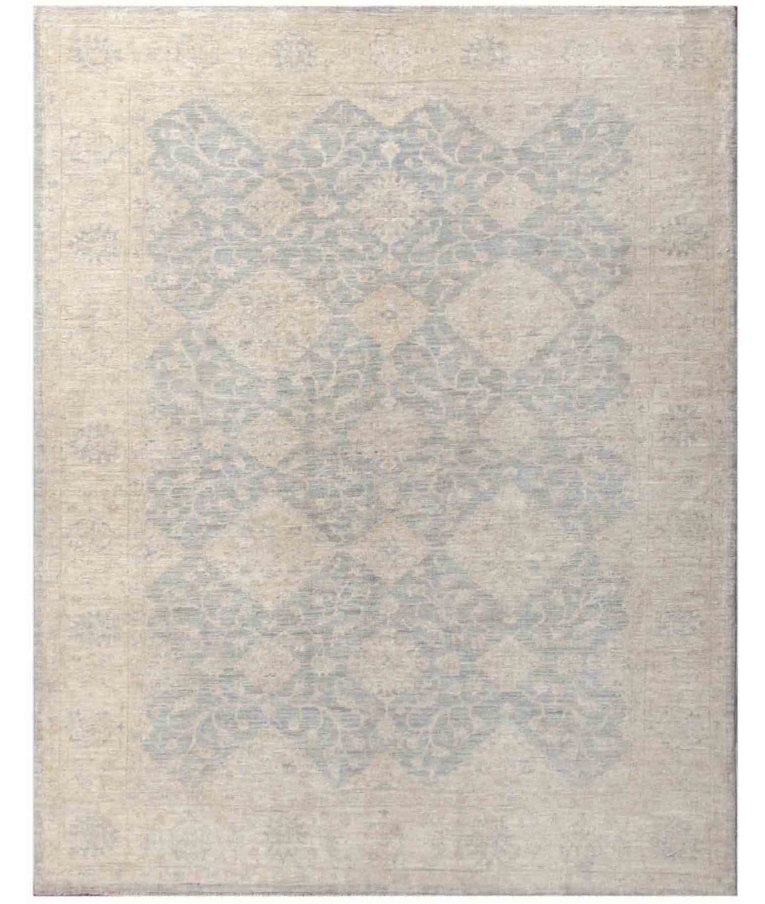 Hand Knotted Serenity Wool Rug  - 6' 4" X 8' 0"