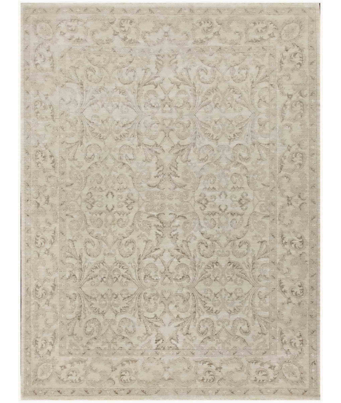 Hand Knotted Serenity Wool Rug  - 9' 1" X 11' 10"