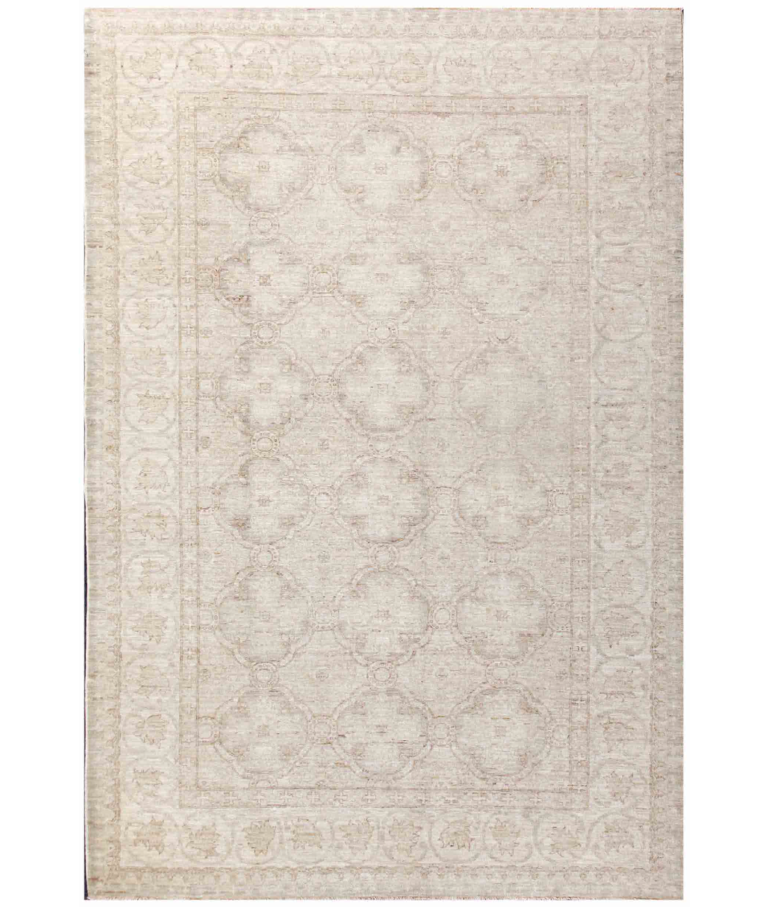 Hand Knotted Serenity Wool Rug  - 6&#39; 2&quot; X 9&#39; 3&quot;