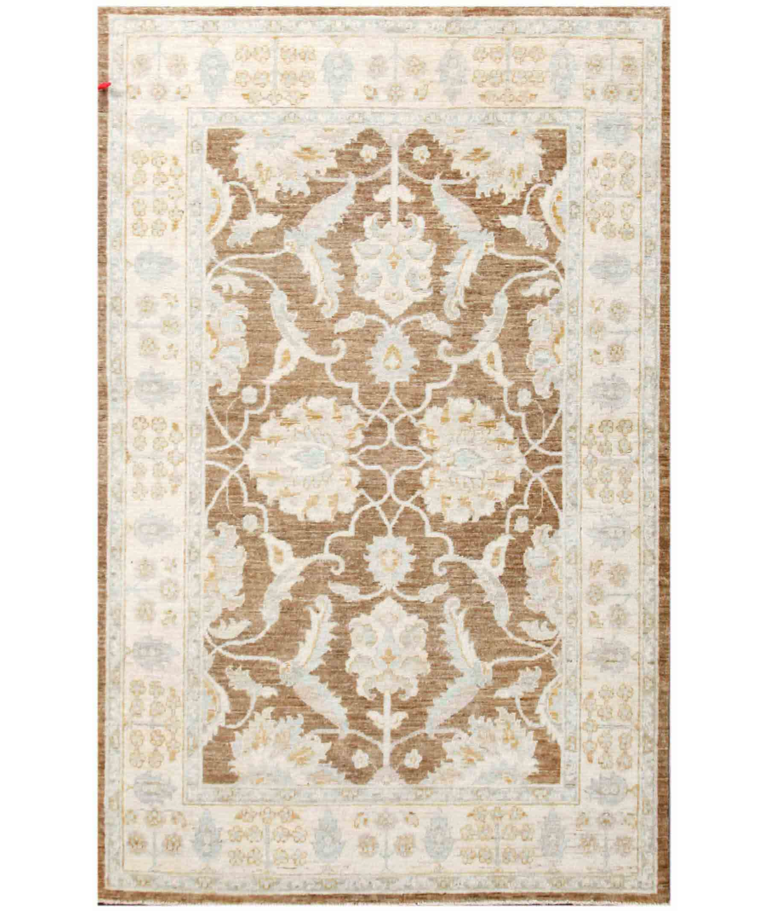 Hand Knotted Serenity Wool Rug  - 4&#39; 1&quot; X 6&#39; 3&quot;