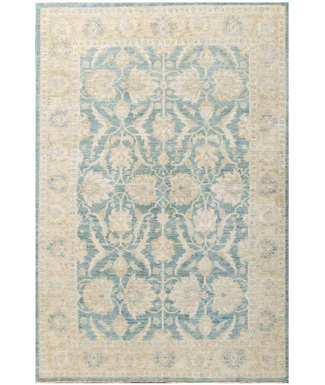 Hand Knotted Serenity Wool Rug  - 6' 0" X 8' 10"