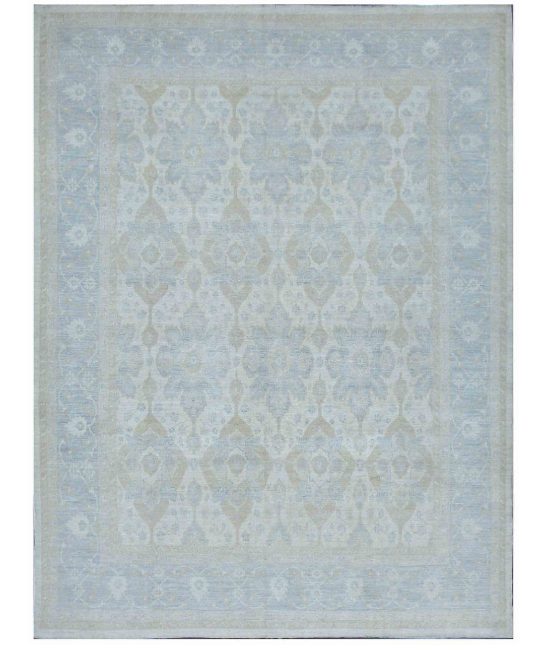 Hand Knotted Serenity Wool Rug  - 10&#39; 1&quot; X 13&#39; 0&quot;