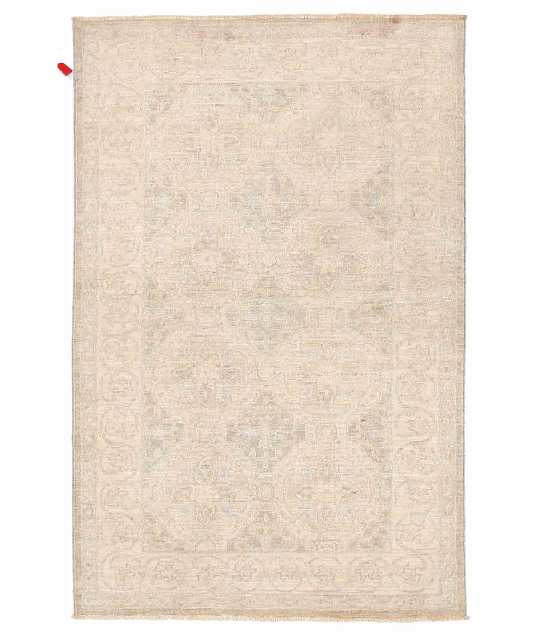 Hand Knotted Serenity Wool Rug  - 3&#39; 1&quot; X 4&#39; 9&quot;