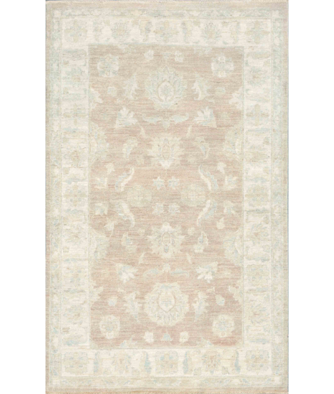 Hand Knotted Serenity Wool Rug  - 3' 1" X 4' 11"