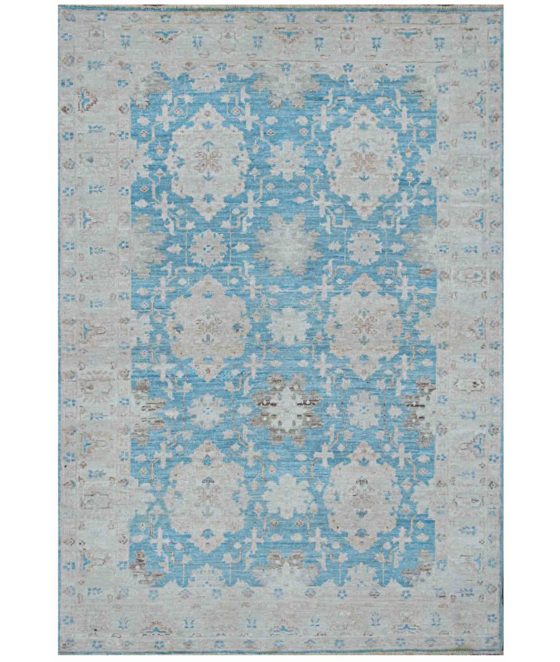 Hand Knotted Serenity Wool Rug  - 3' 11" X 5' 8"