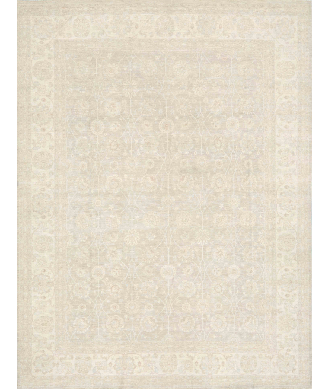 Hand Knotted Serenity Wool Rug  - 12' 0" X 15' 8"