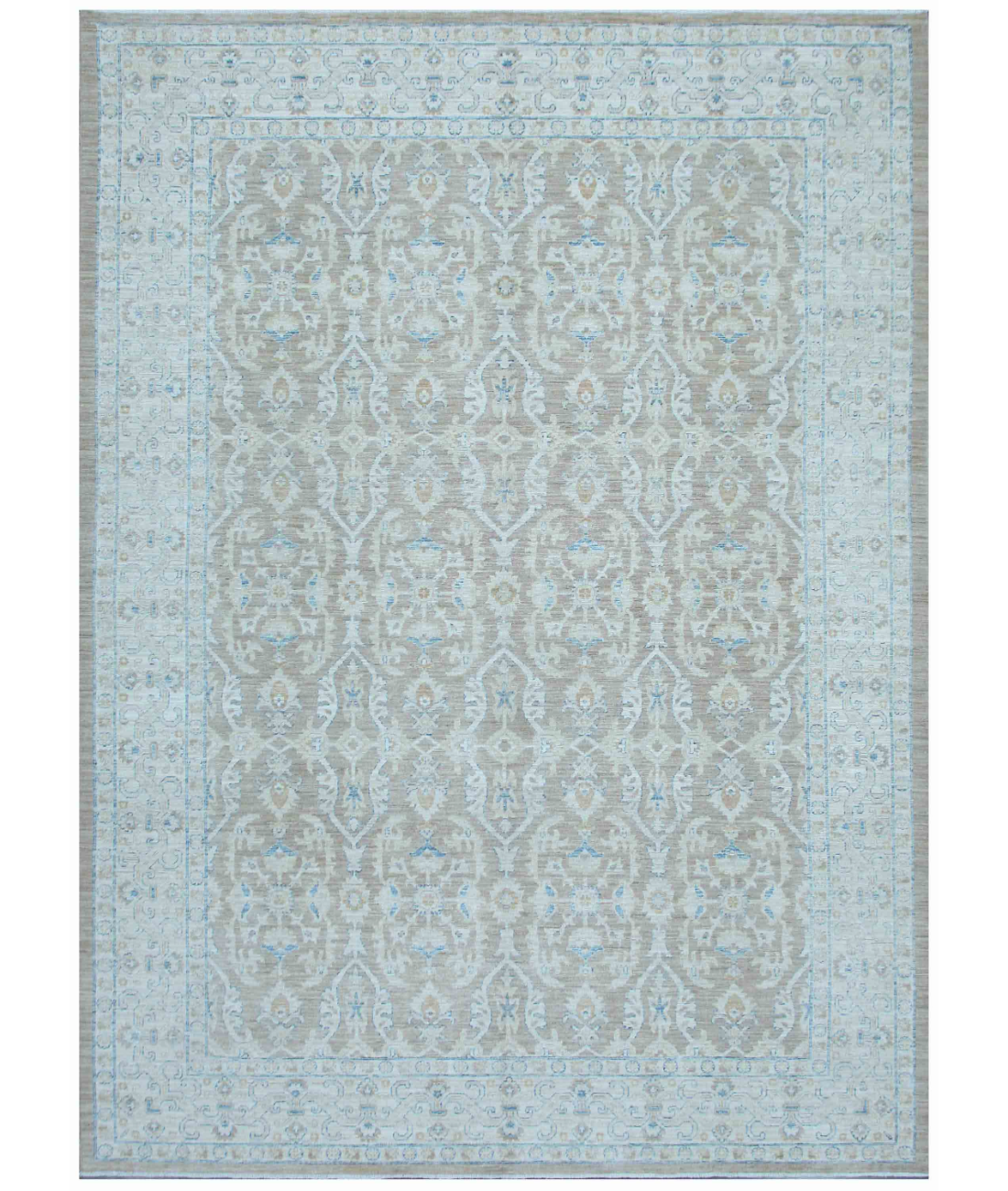 Hand Knotted Serenity Wool Rug  - 8&#39; 11&quot; X 12&#39; 3&quot;