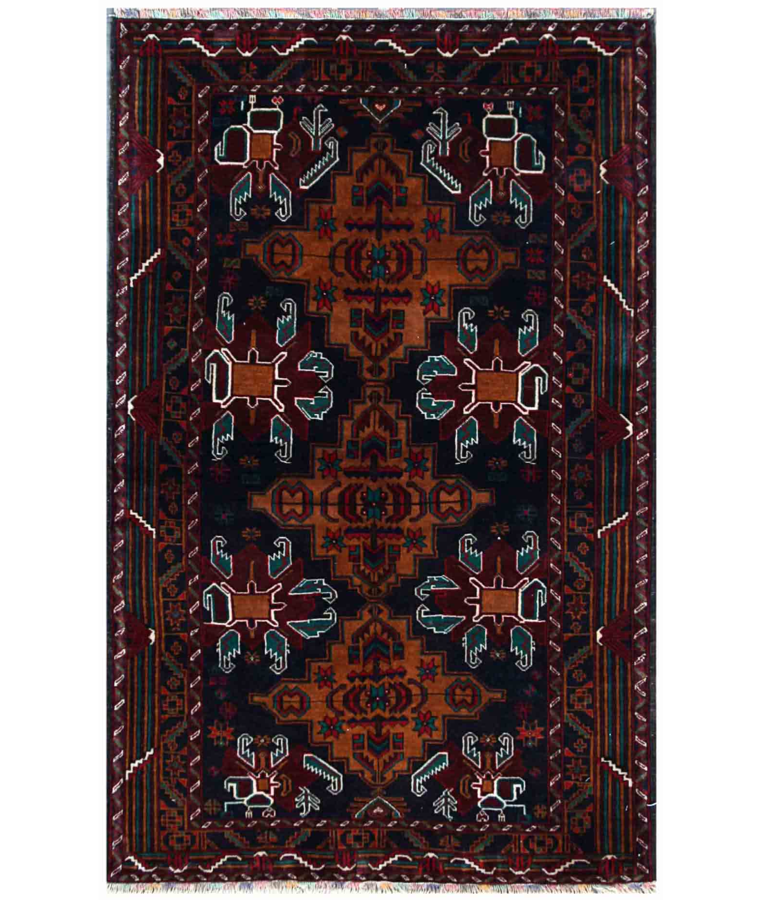 Hand Knotted Serenity Wool Rug  - 3&#39; 9&quot; X 6&#39; 0&quot;