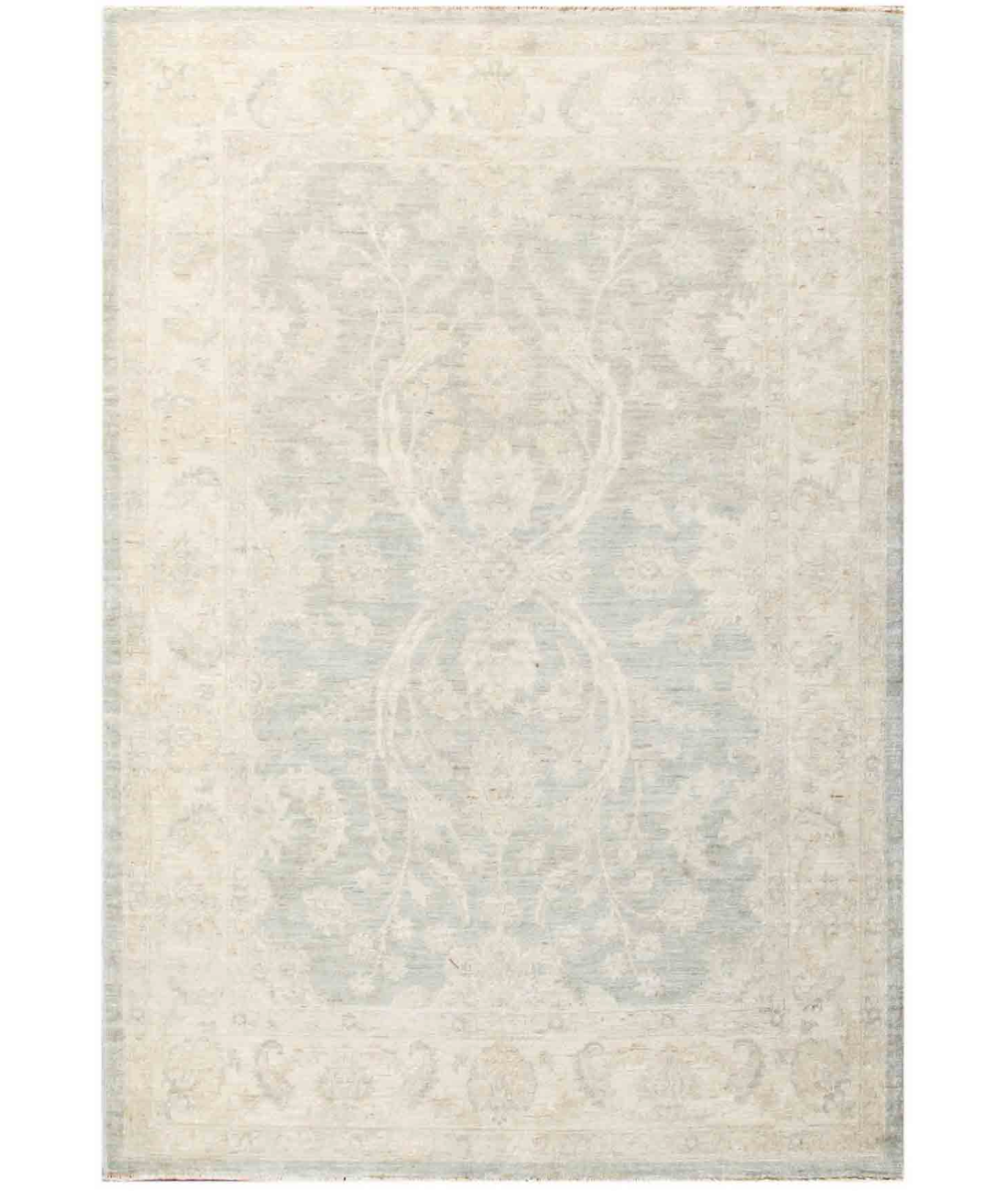 Hand Knotted Serenity Wool Rug  - 5&#39; 1&quot; X 7&#39; 3&quot;