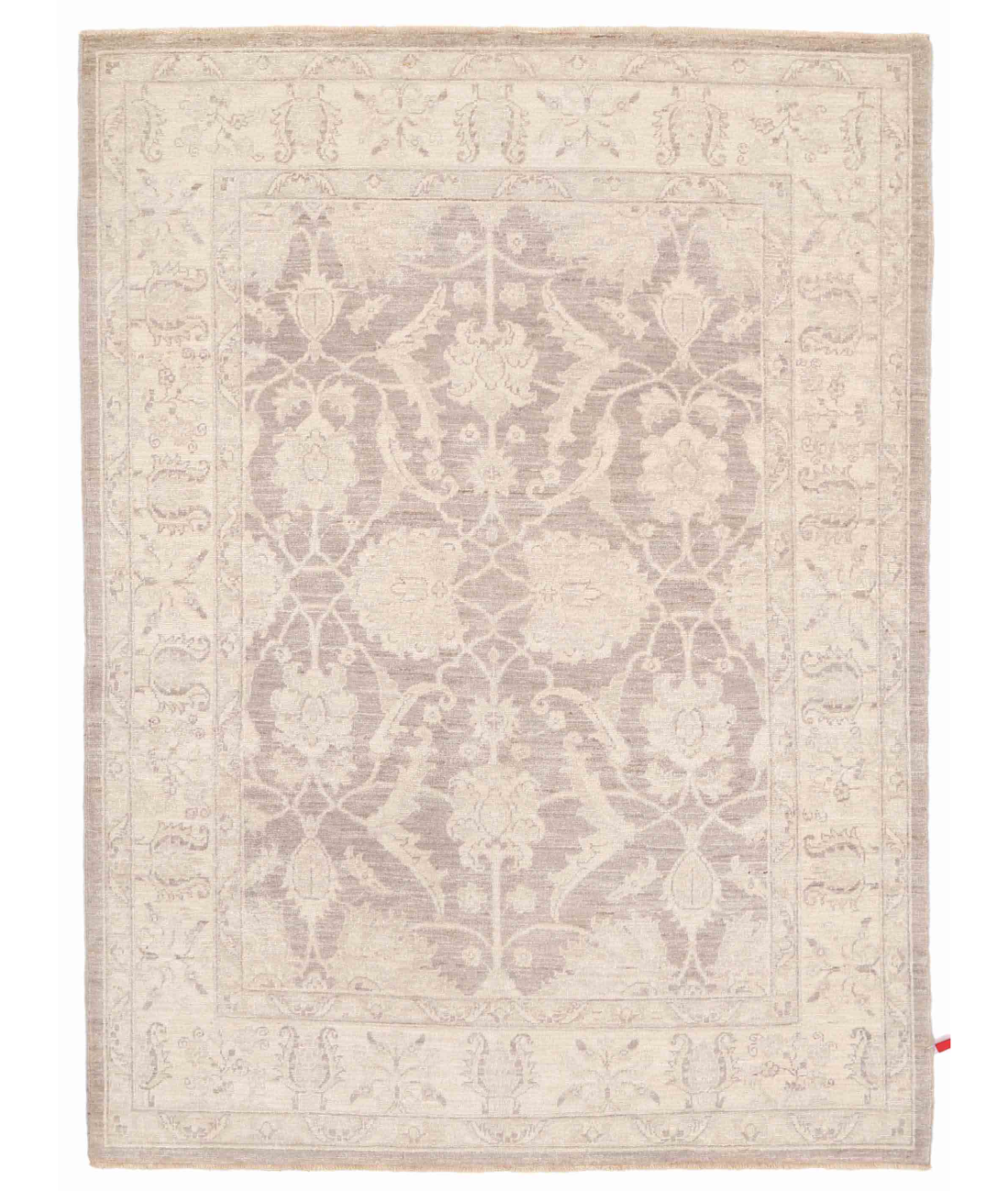 Hand Knotted Serenity Wool Rug  - 4&#39; 9&quot; X 6&#39; 5&quot;