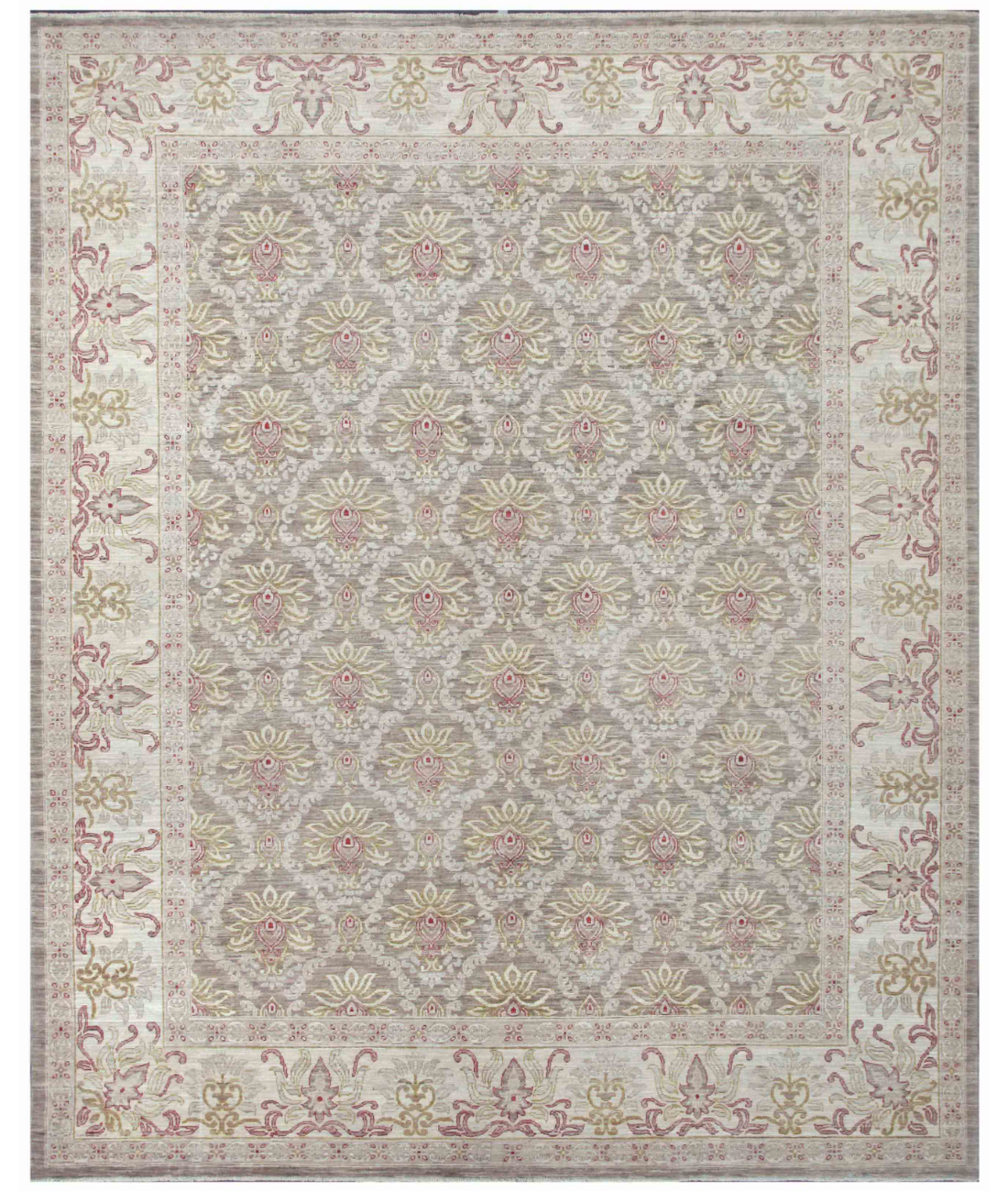 Hand Knotted Serenity Wool Rug  - 8&#39; 1&quot; X 9&#39; 9&quot;