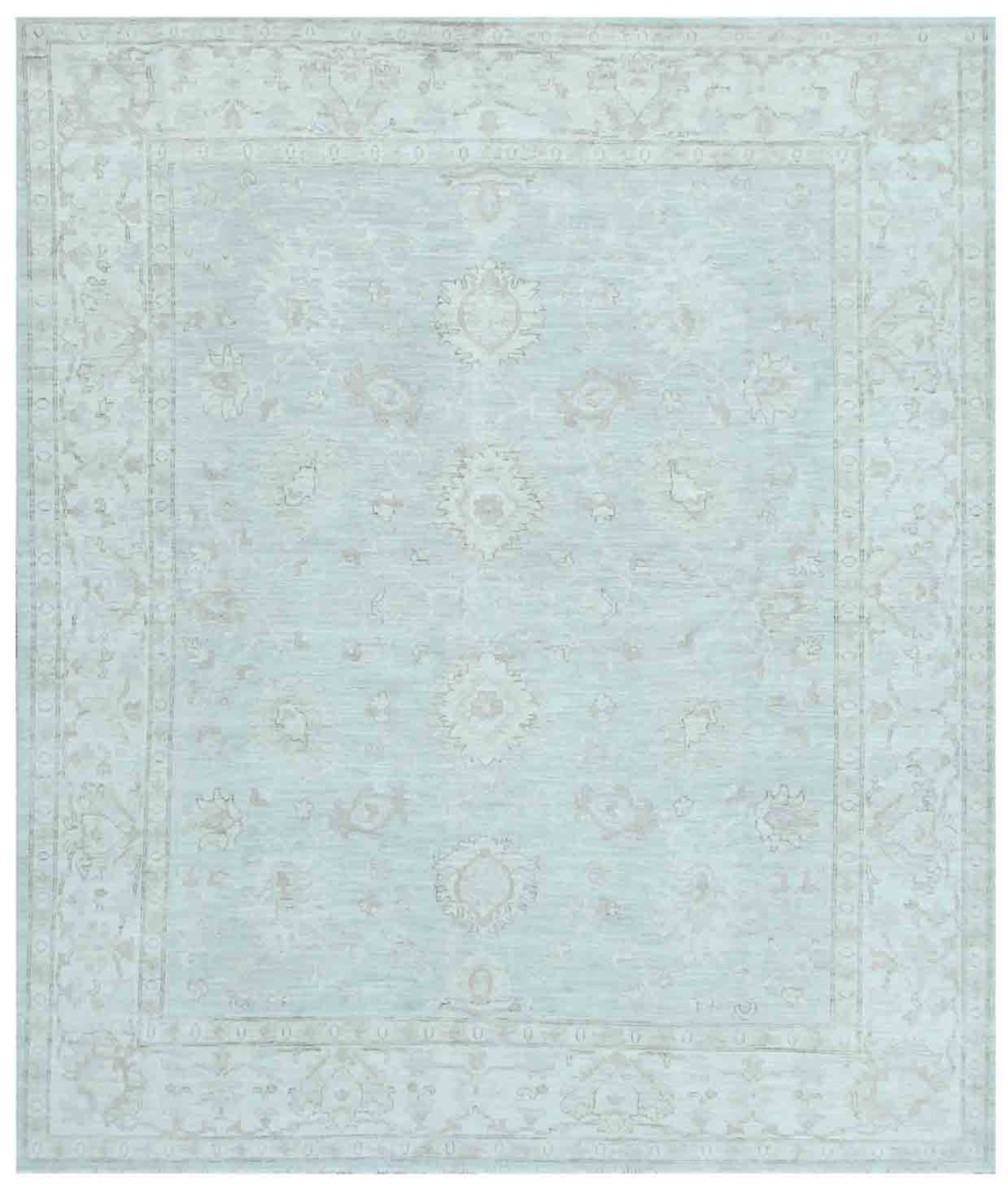 Hand Knotted Serenity Wool Rug  - 8&#39; 3&quot; X 9&#39; 7&quot;
