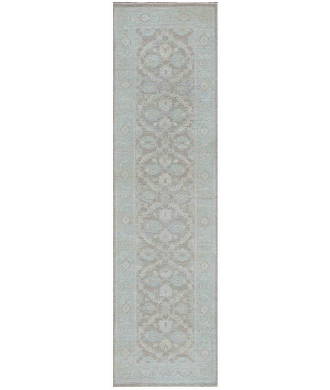 Hand Knotted Serenity Wool Rug  - 2' 7" X 9' 4"