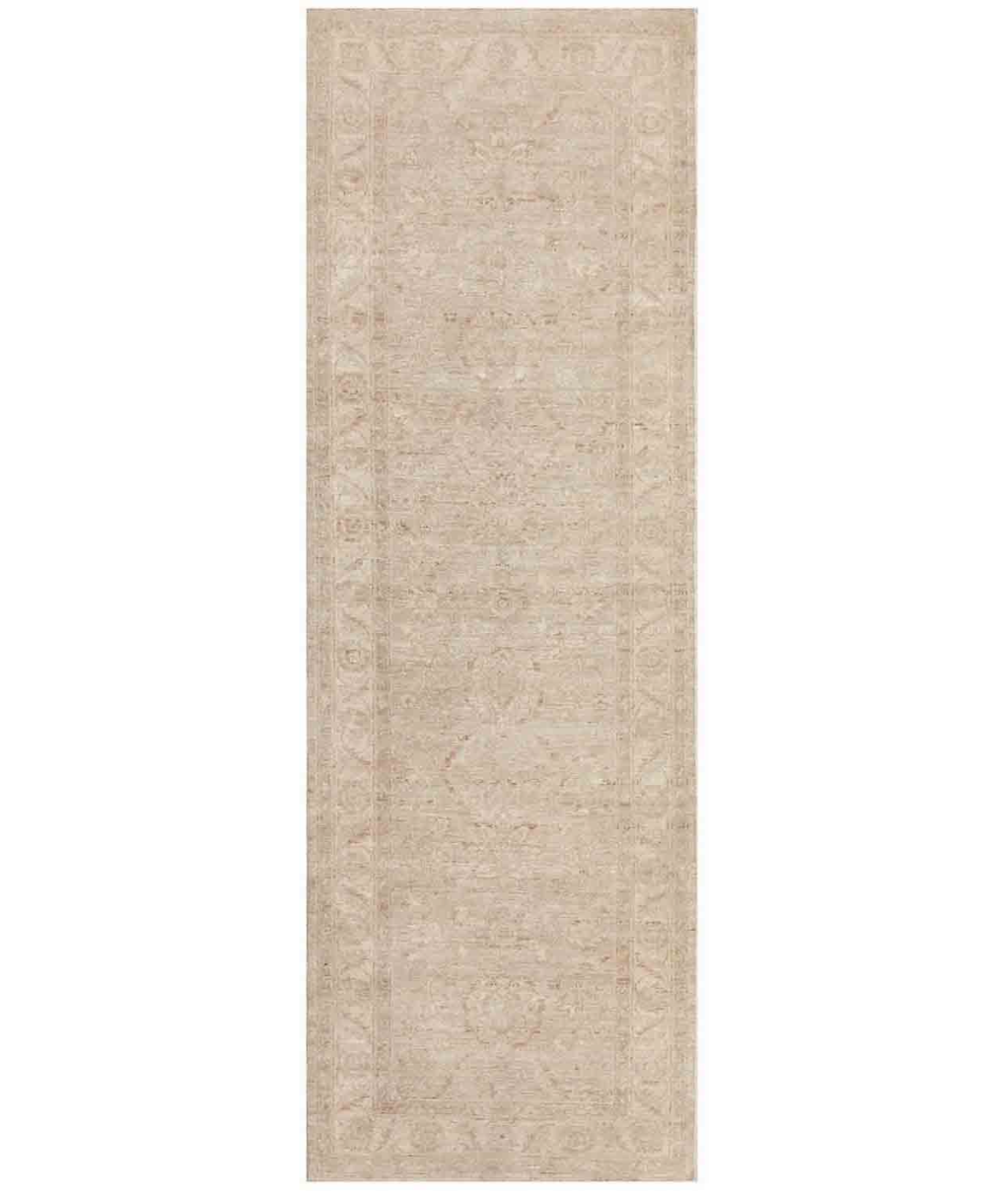 Hand Knotted Serenity Wool Rug  - 2' 7" X 7' 11"
