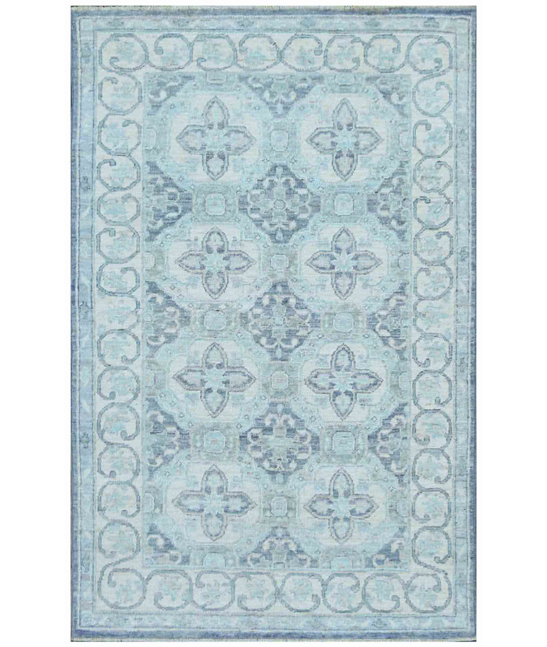 Hand Knotted Serenity Wool Rug  - 3' 2" X 4' 10"