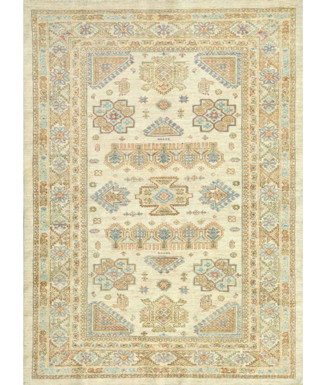Hand Knotted Serenity Wool Rug  - 4&#39; 11&quot; X 6&#39; 8&quot;
