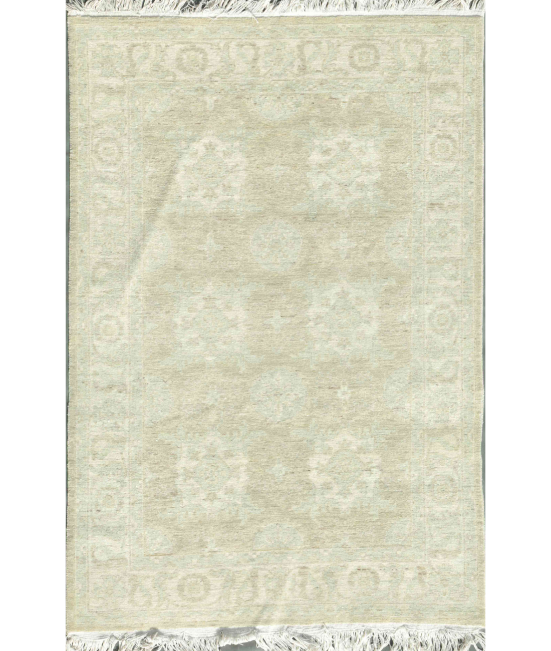 Hand Knotted Serenity Wool Rug  - 4&#39; 1&quot; X 6&#39; 2&quot;