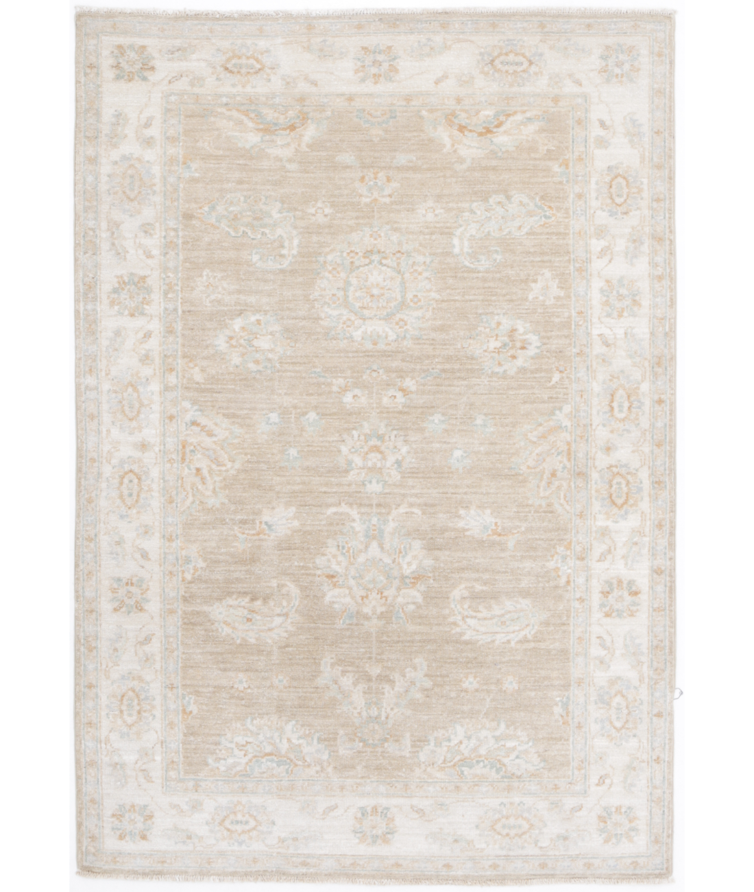 Hand Knotted Serenity Wool Rug  - 3' 3" X 4' 10"