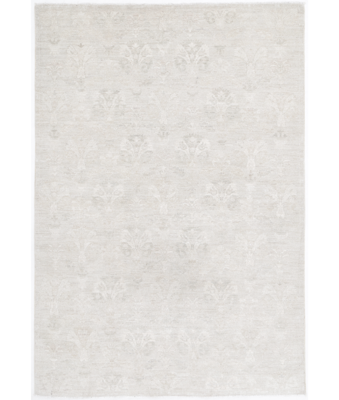 Hand Knotted Serenity Wool Rug  - 4&#39; 6&quot; X 6&#39; 8&quot;