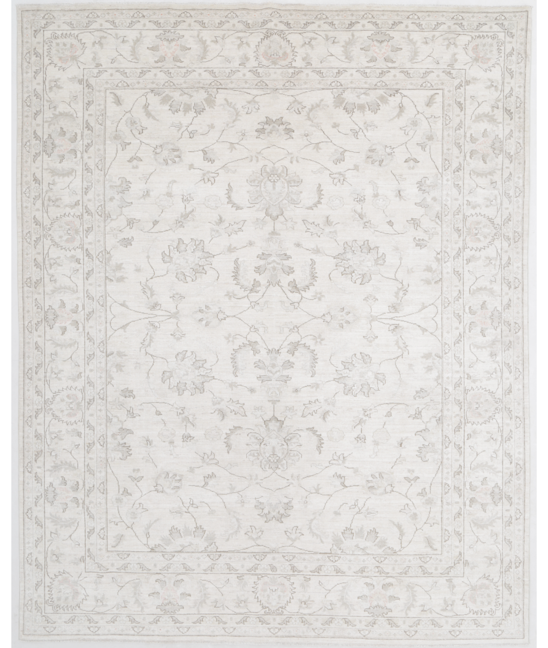 Hand Knotted Serenity Wool Rug  - 7' 10" X 9' 11"